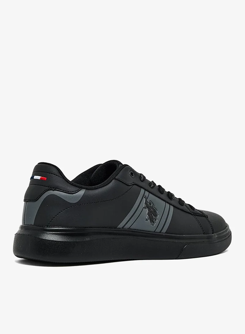 U.S. Polo Assn. BLACK MEN LIFESTYLE COMFORT SNEAKERS for Men | Best Price UAE